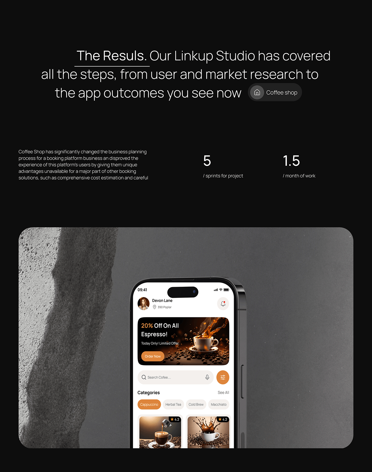 Coffee Shop Mobile App Image 14