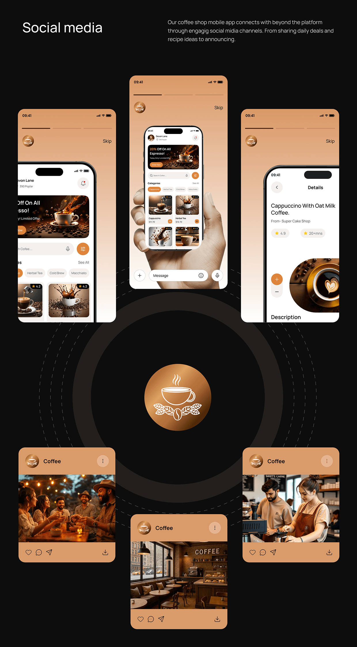 Coffee Shop Mobile App Image 15