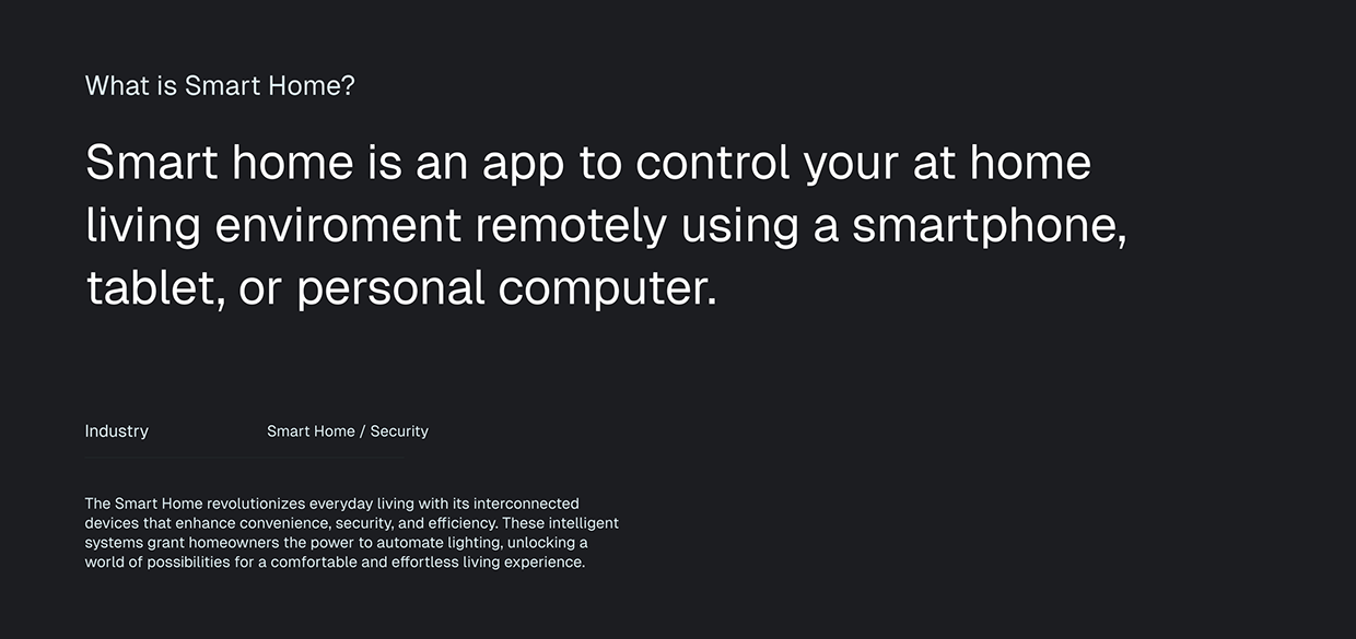 Smart Things - Smart Home Mobile App Image 0