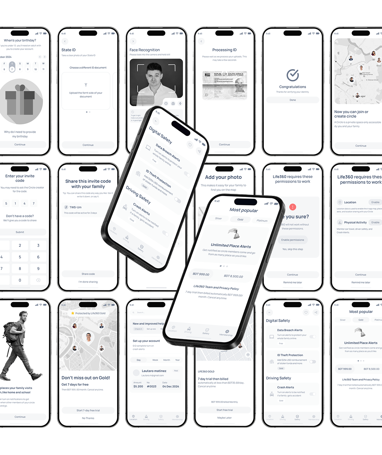 Smart Family Locator App — Safety & Tracking App Design Image 16
