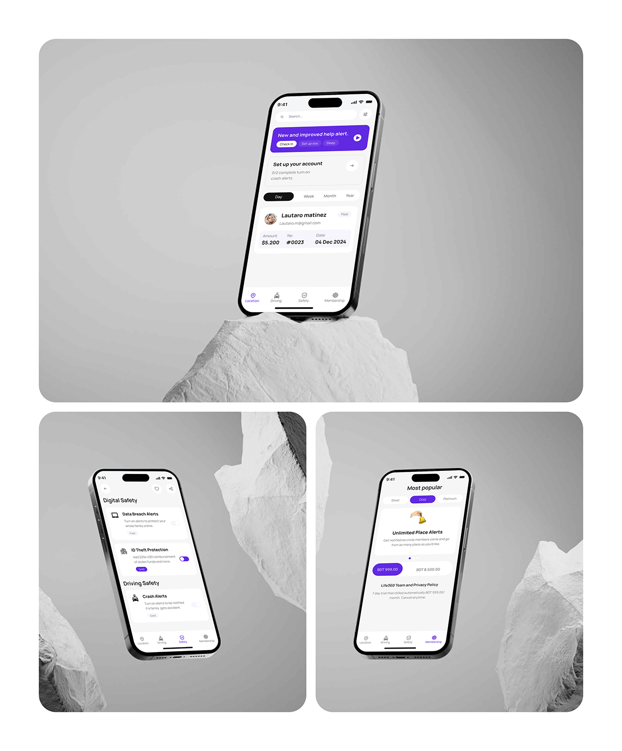 Smart Family Locator App — Safety & Tracking App Design Image 22