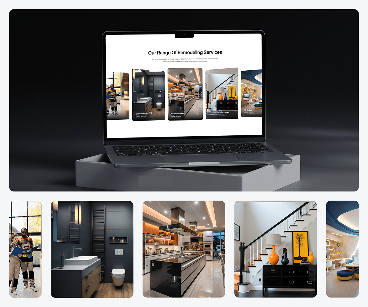 Home Remodeling Website Design Image 2