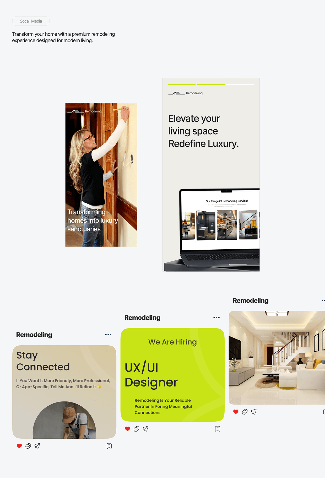 Home Remodeling Website Design Image 10
