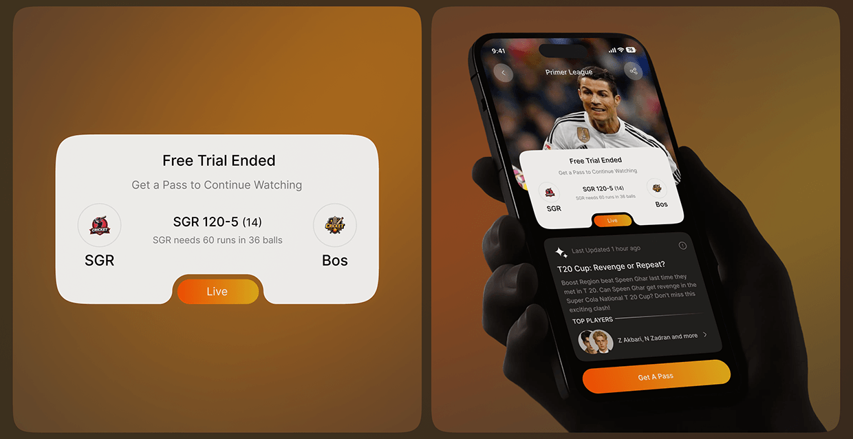 FanCode – Sports Streaming App UI/UX Case Study Image 11