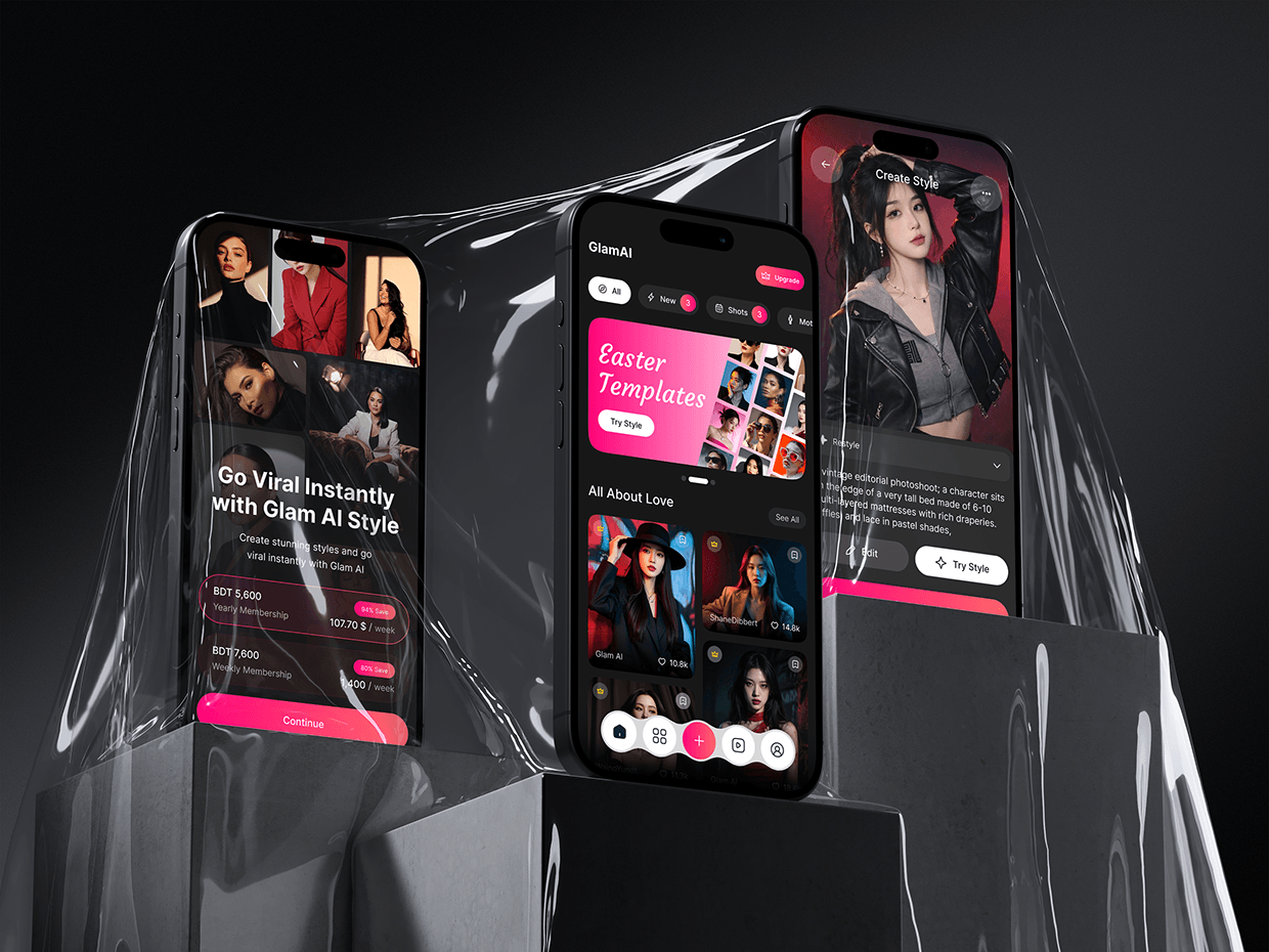 AI Video & Photo Editor Mobile App Image 6