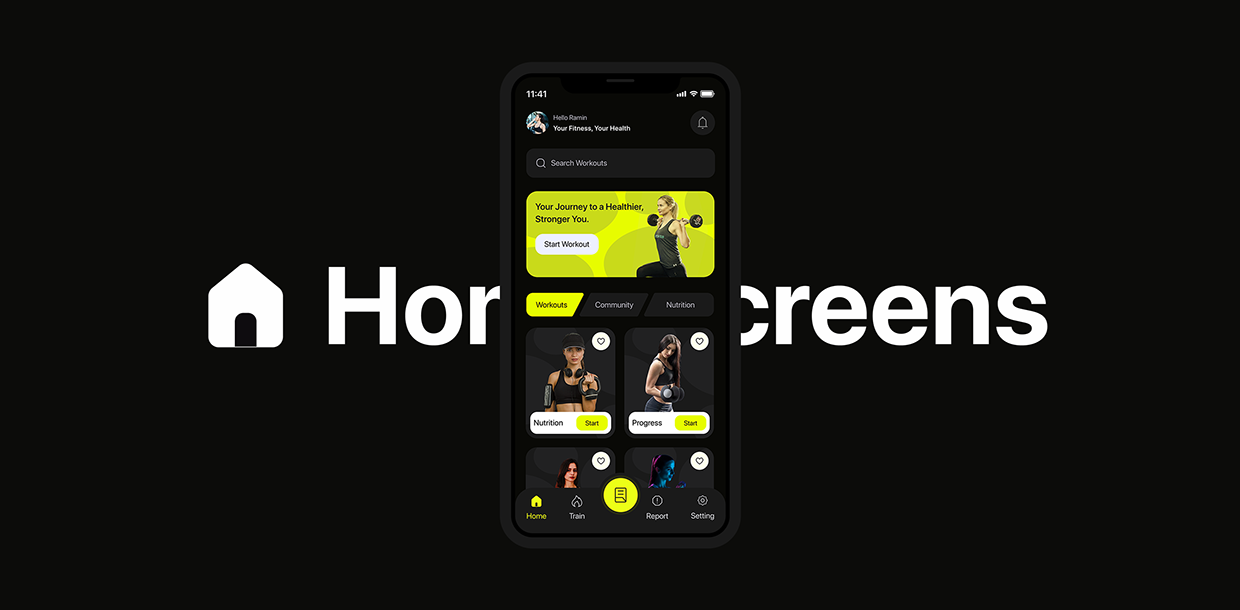 Fitness, Health | Mobile App | UI UX Image 9