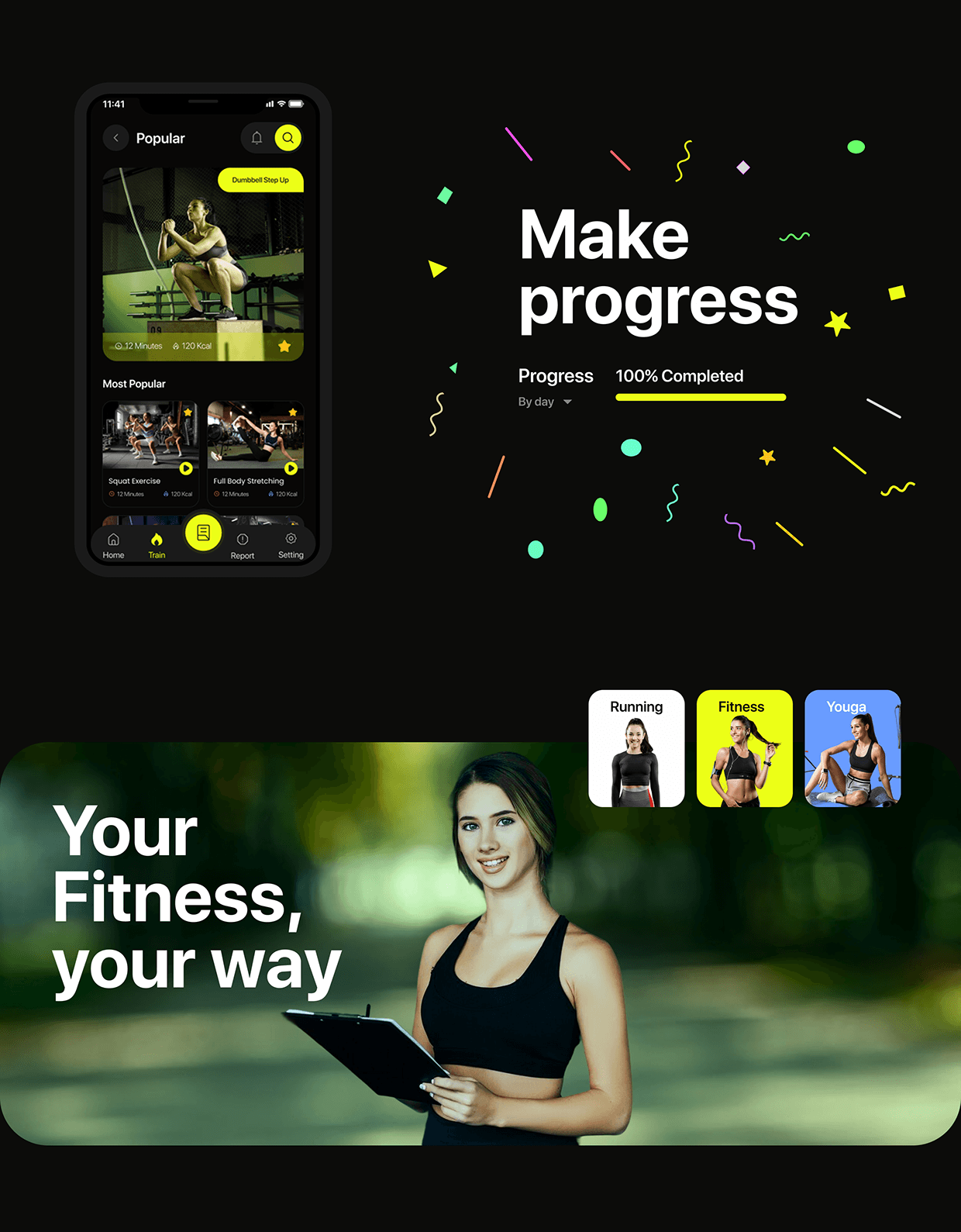 Fitness, Health | Mobile App | UI UX Image 12