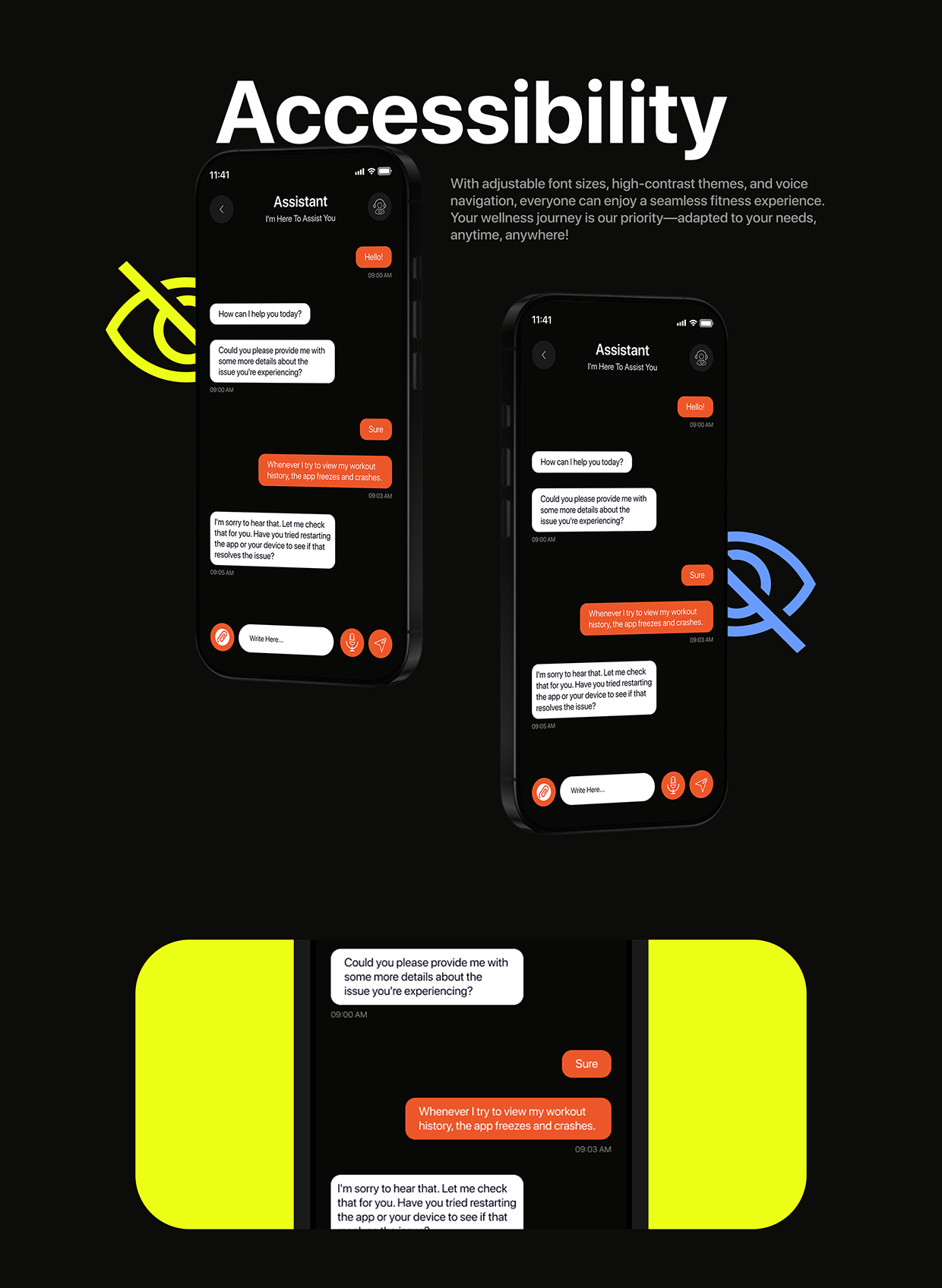 Fitness, Health | Mobile App | UI UX Image 15