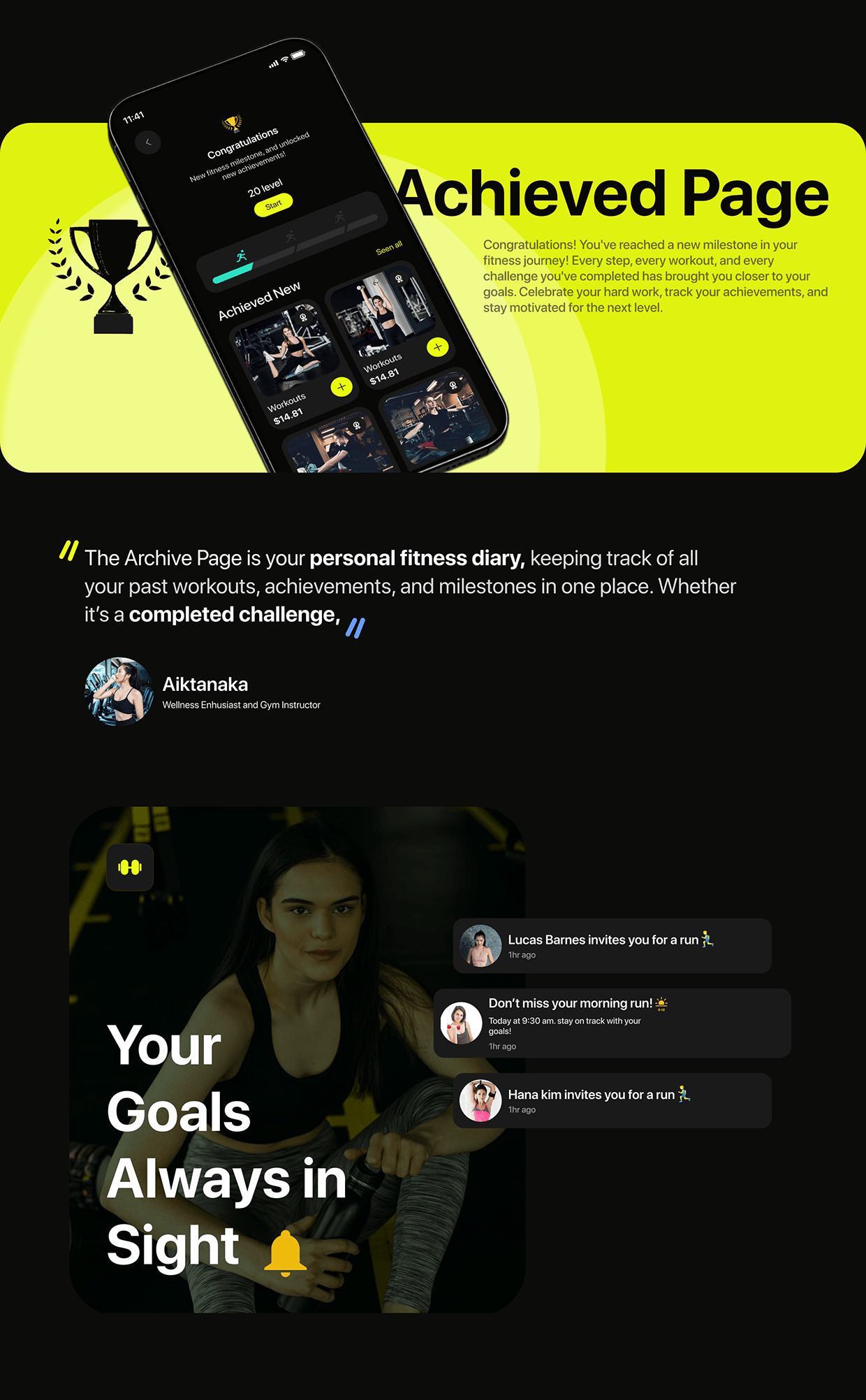 Fitness, Health | Mobile App | UI UX Image 16