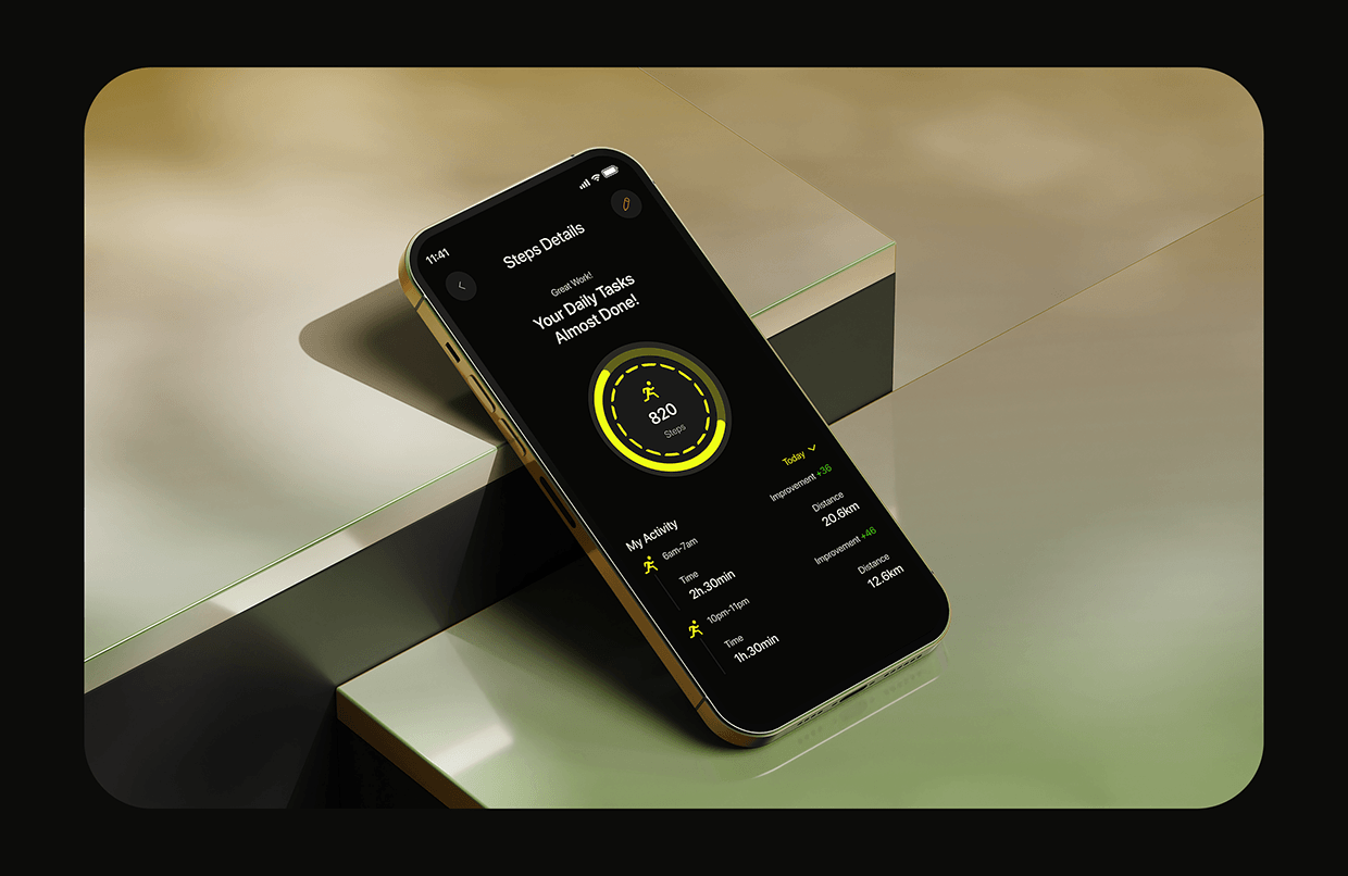 Fitness, Health | Mobile App | UI UX Image 17