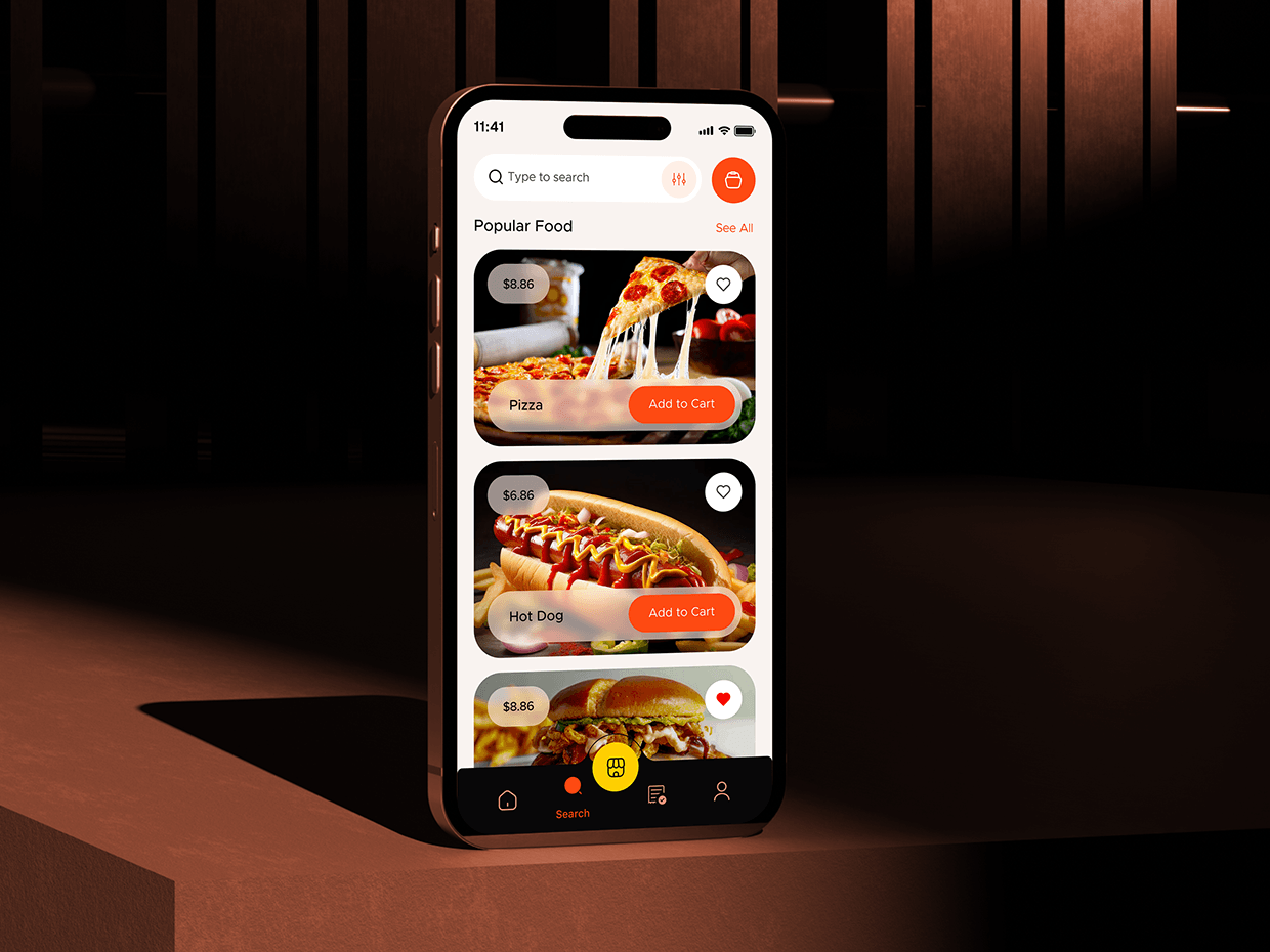 Food Delivery Mobile App Image 4