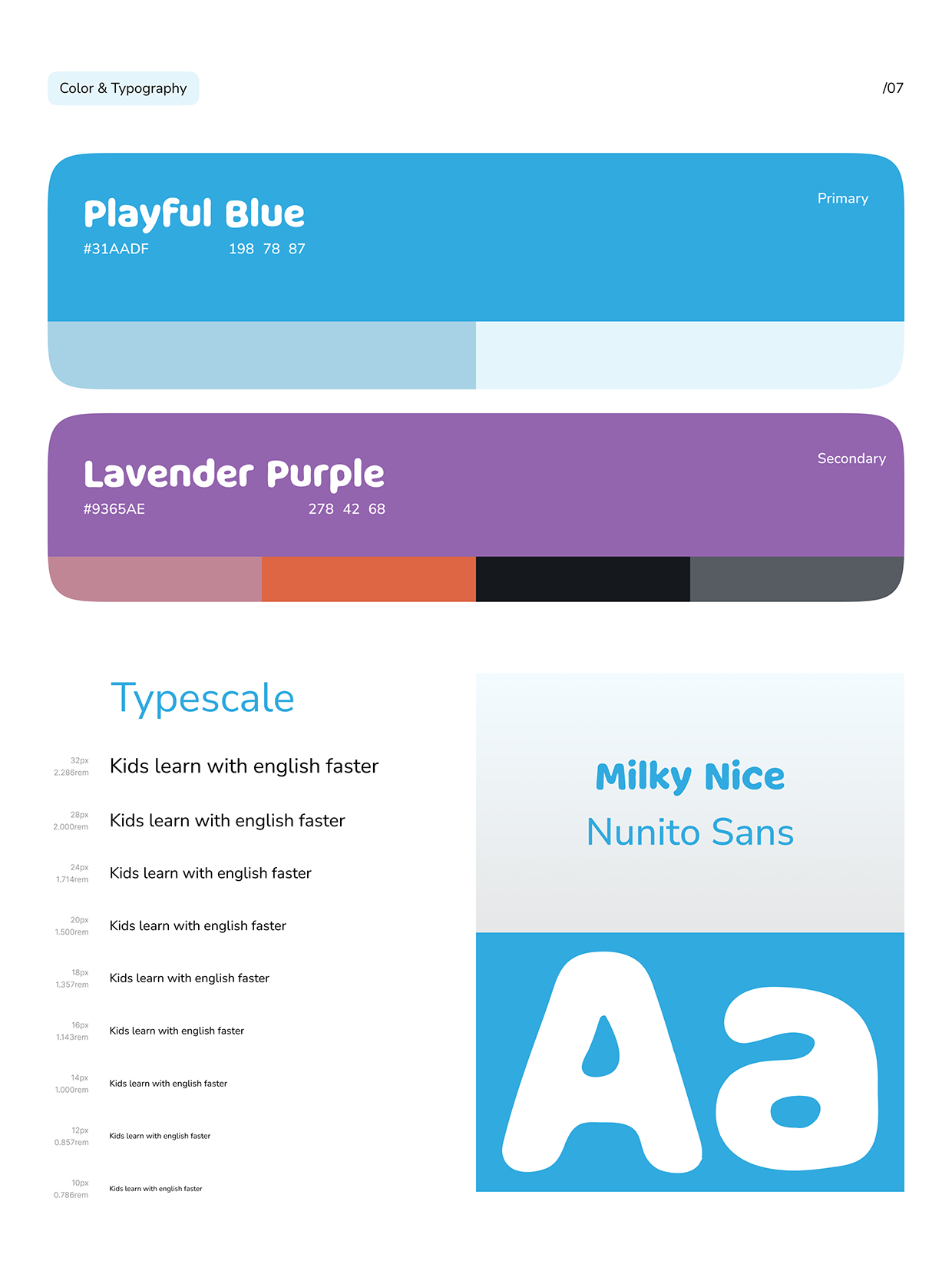 Edtech app UI/UX for child Image 8