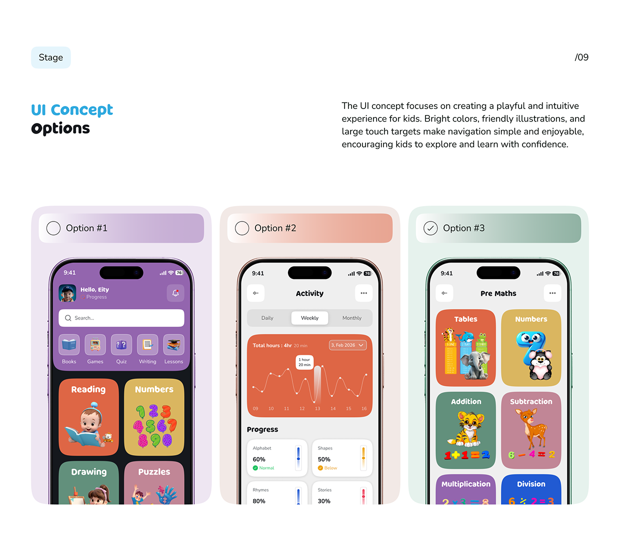 Edtech app UI/UX for child Image 12