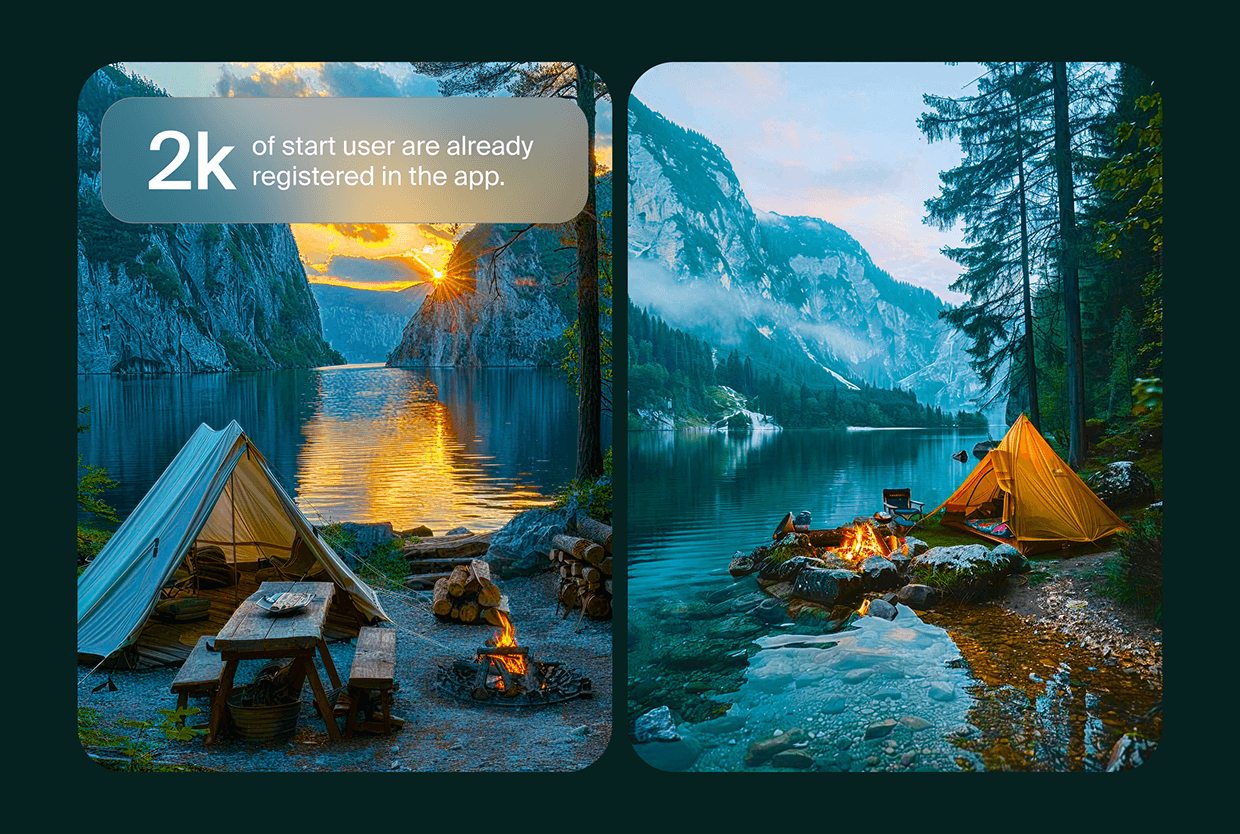 Hipcamp & RV Camping - iOS App Redesign Image 1