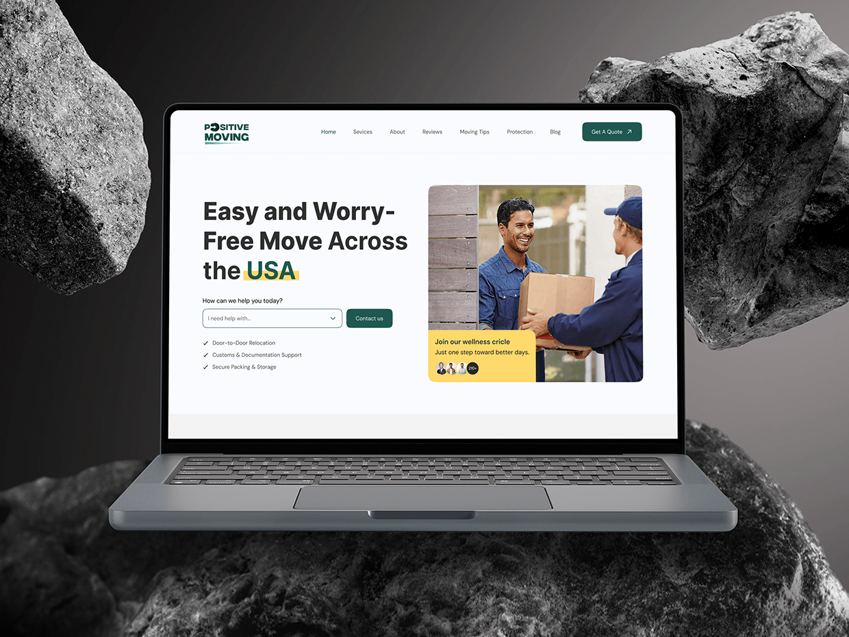Metropolis - Moving Company Website Design π