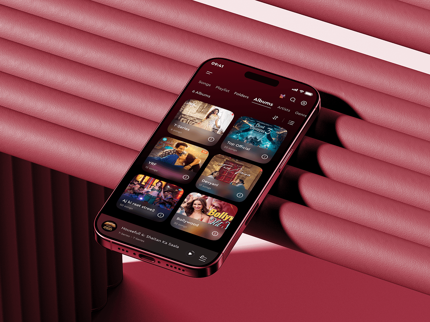 Music App UI/UX Design