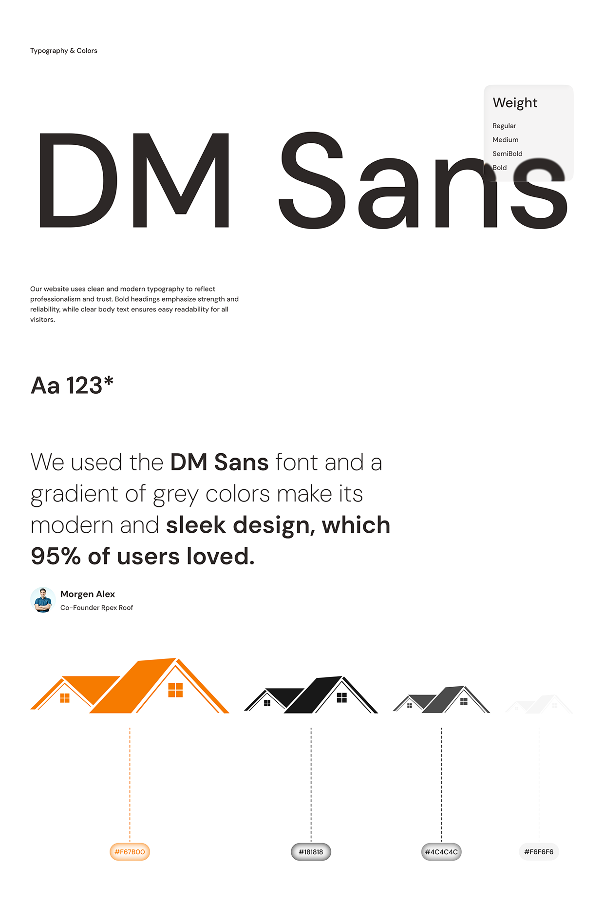 Roofing Service Website Design | UI/UX Image 9