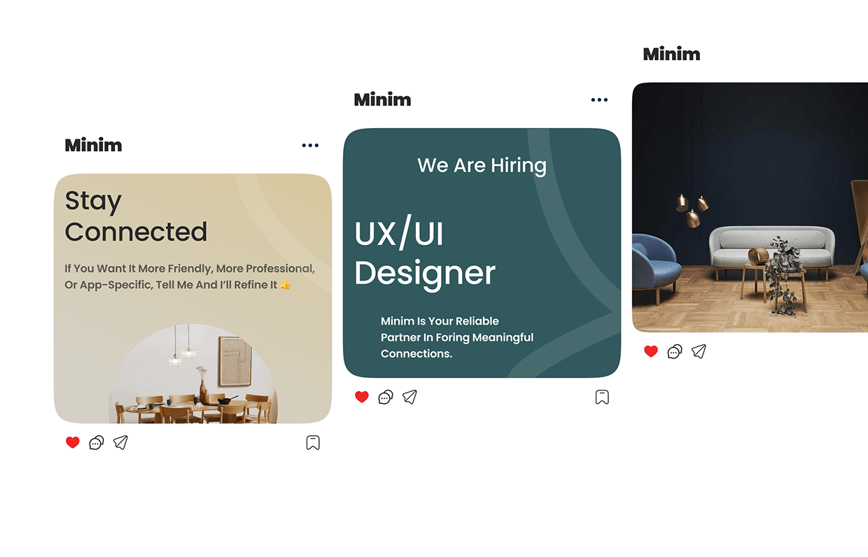 Minim | Furniture Shop Design | E-commerce Image 9