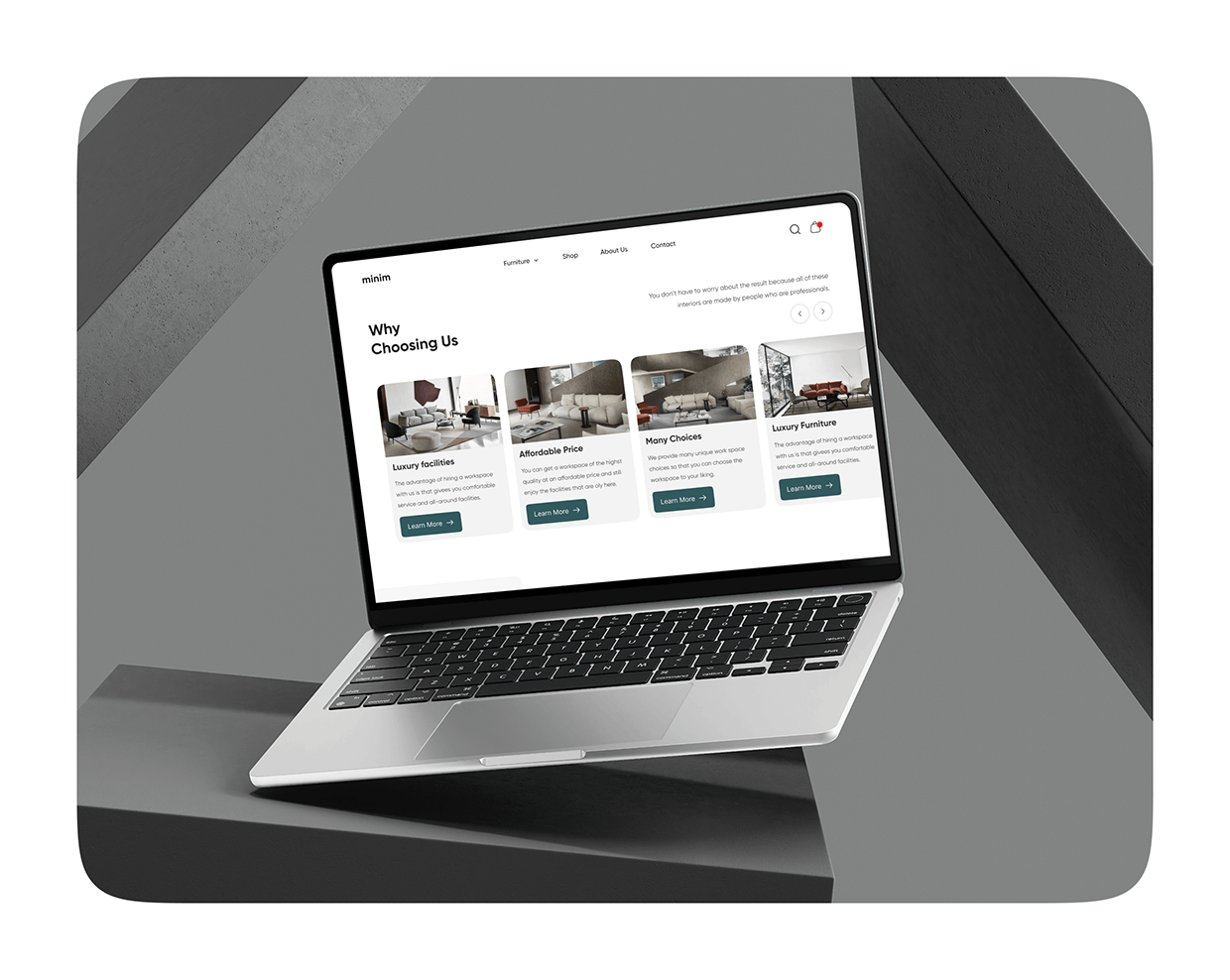 Minim | Furniture Shop Design | E-commerce Image 13