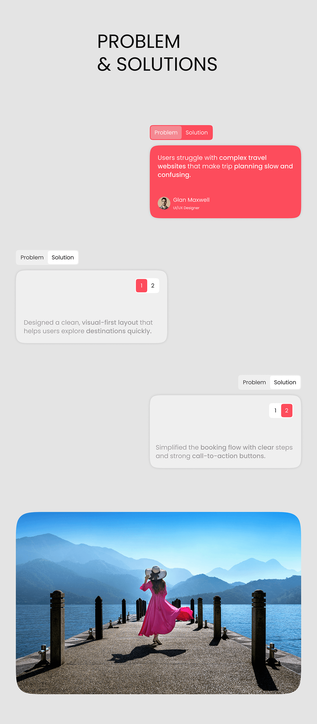 Travel Agency | Landing Page | UX/UI Image 8