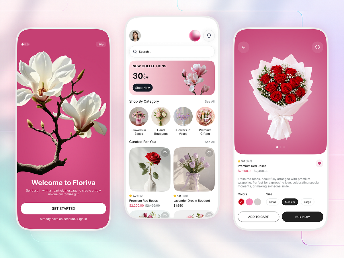 Floriva — AI Voice Flower Shopping App
