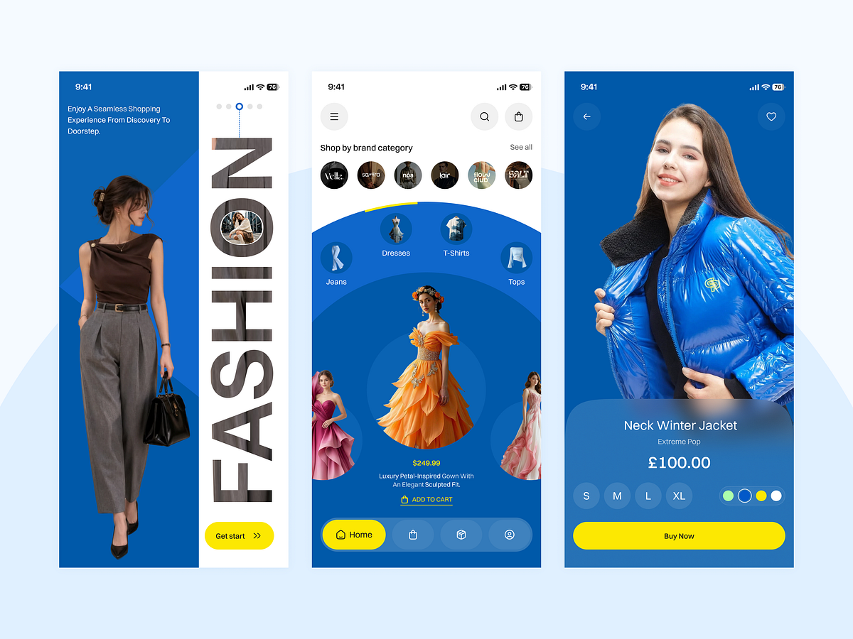Fashion E-commerce App | Mobile UI/UX Design Image 0