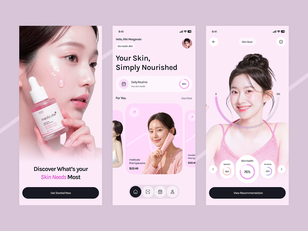 GlowSkin — AI Skincare App