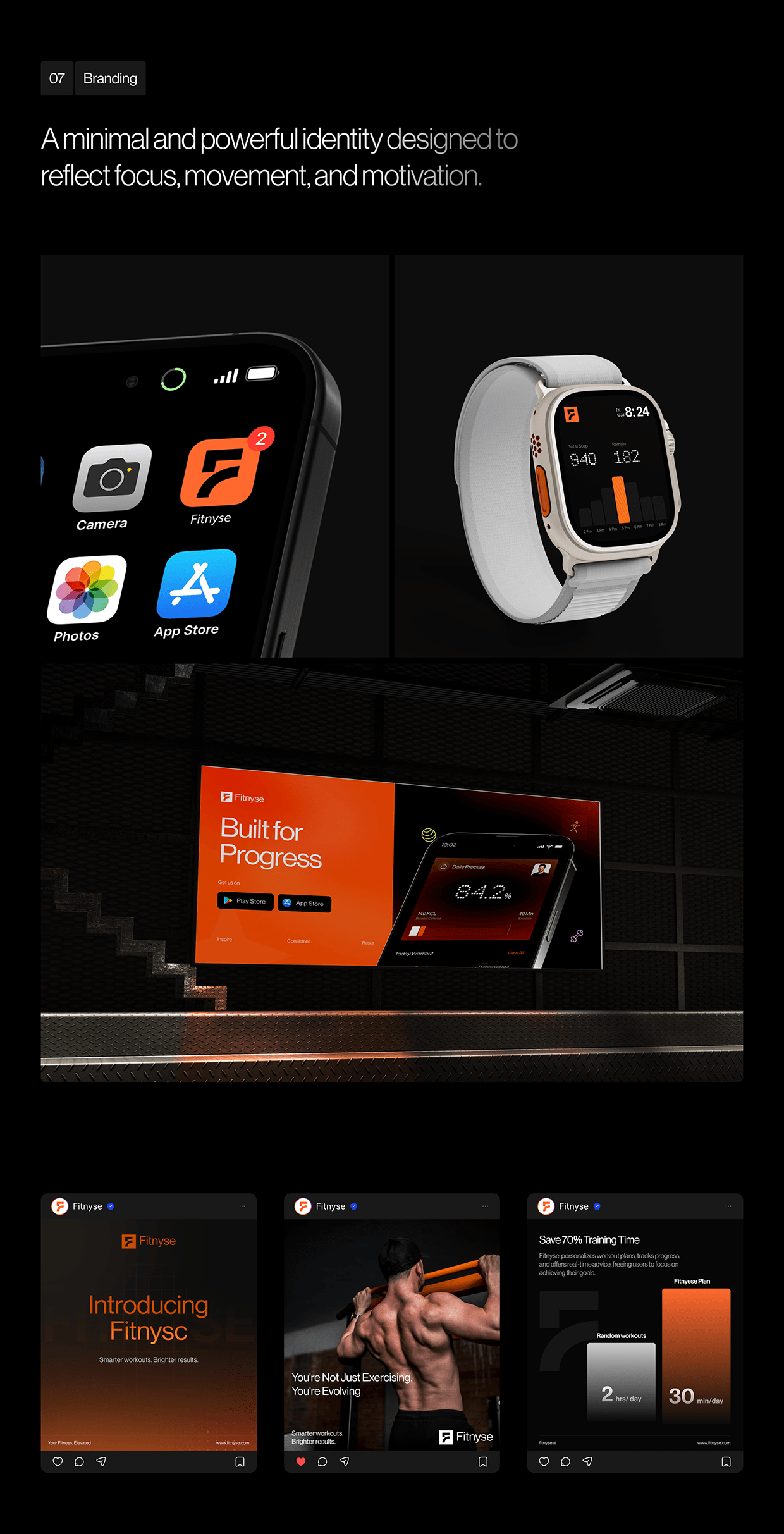 Fitnyse – Fitness App UI/UX Design Case Study Image 5