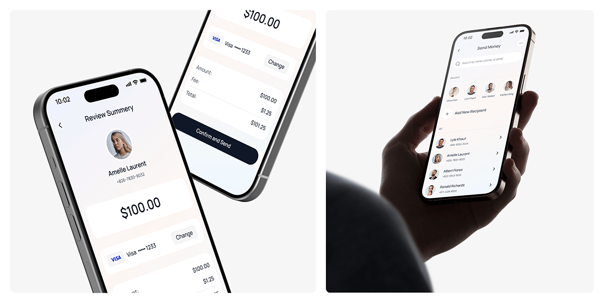 Finsight — Fintech Mobile Wallet App UI/UX Case Study Image 5