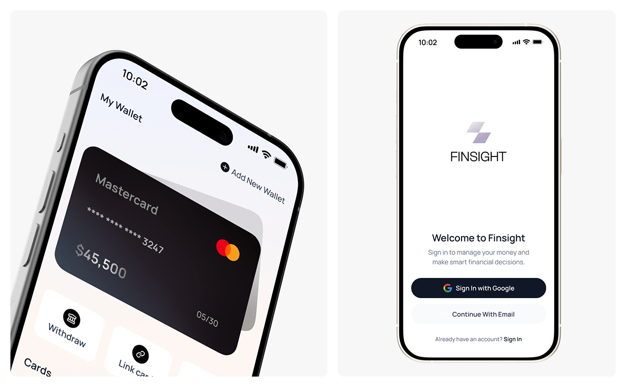Finsight — Fintech Mobile Wallet App UI/UX Case Study Image 8