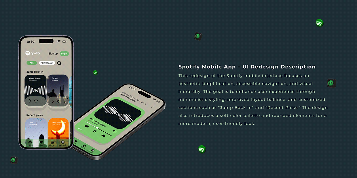 Spotify Redesign Image 0
