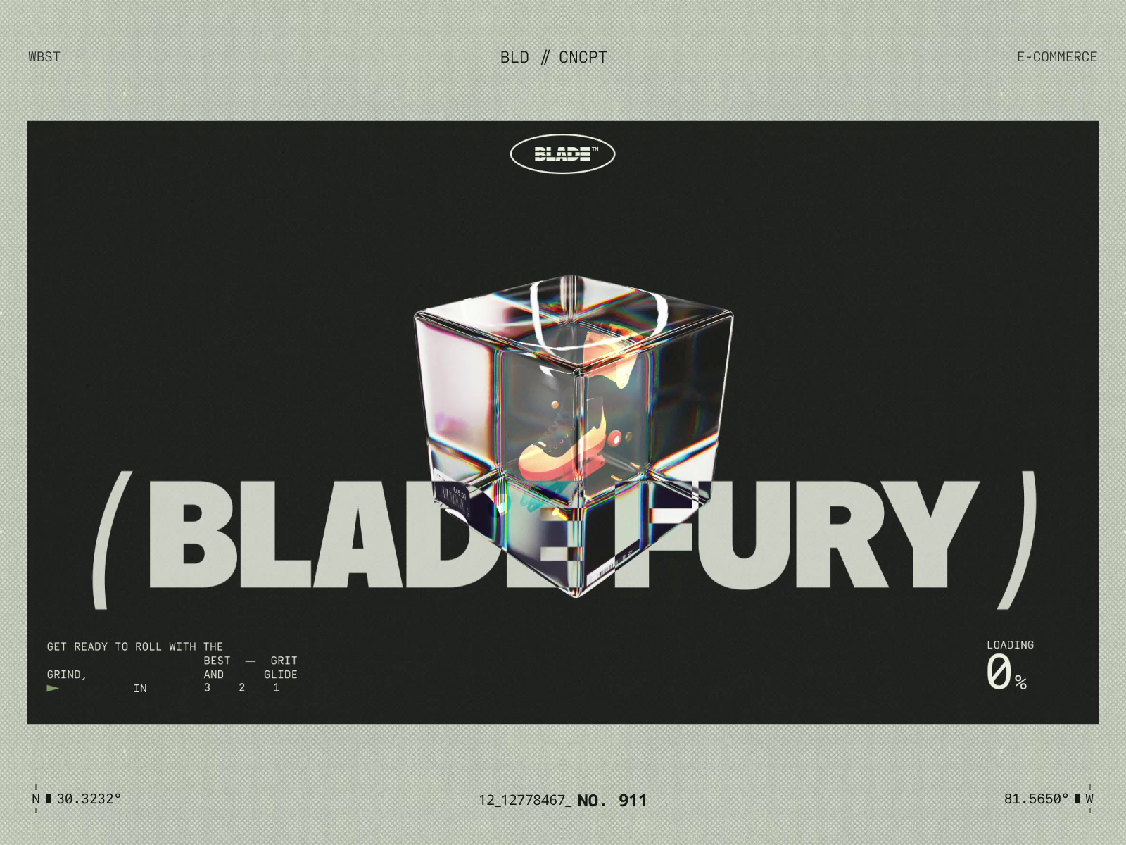 BLADE™ // E-commerce Website by BL/S®