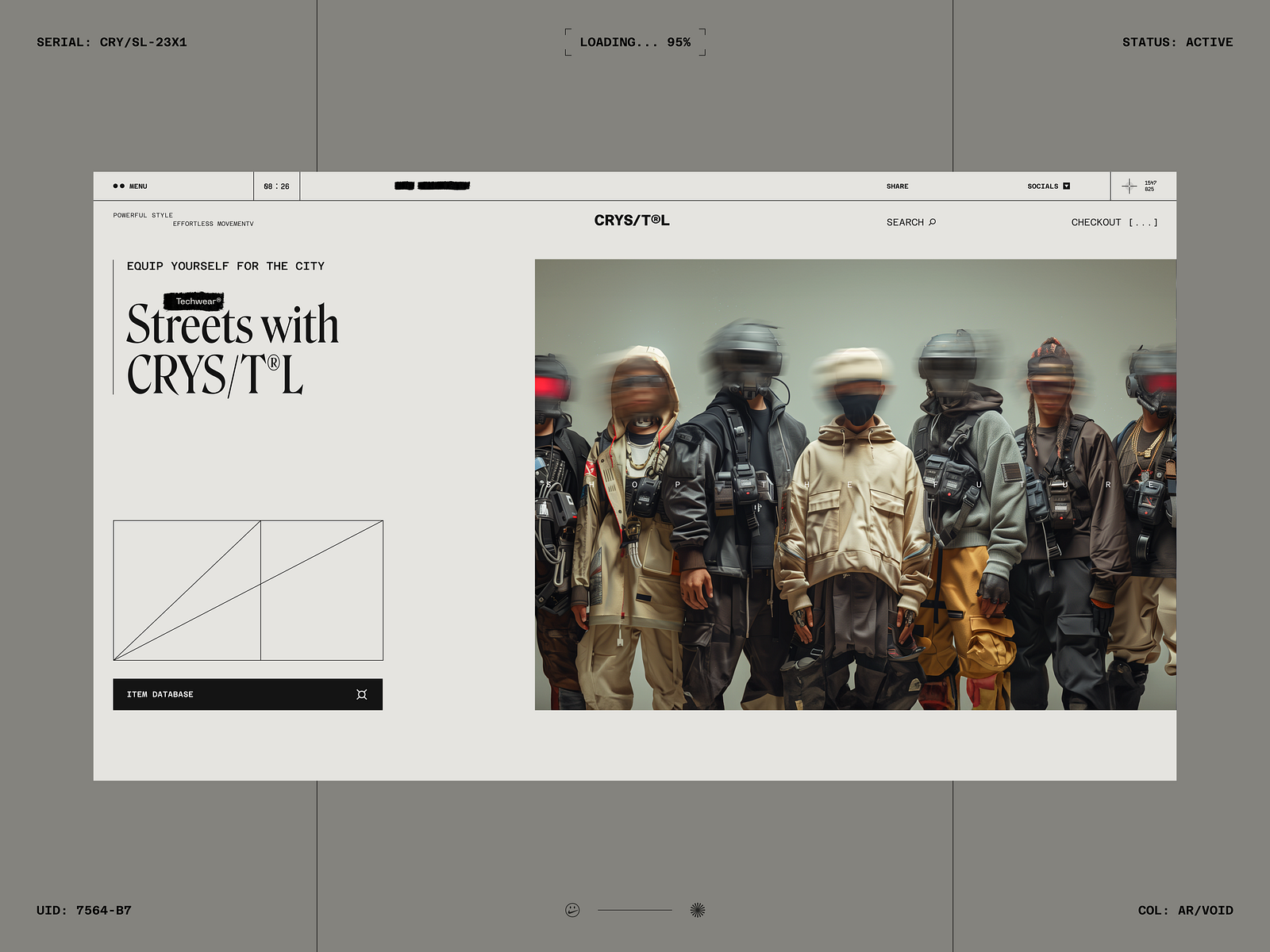 Crystal // Website by BL/S®