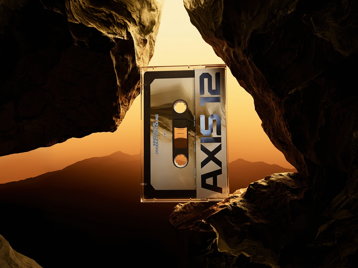 Distant Harmony // Portfolio Website Image 1