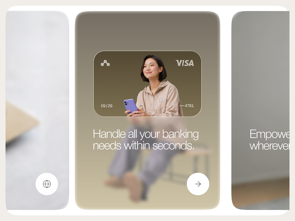 Moss Banking // Mobile App Image 1