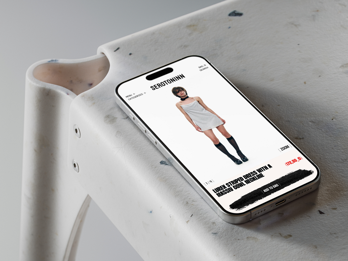 Serotoninn Ecommerce Website // Case Study_Vol.2.0 Image 3