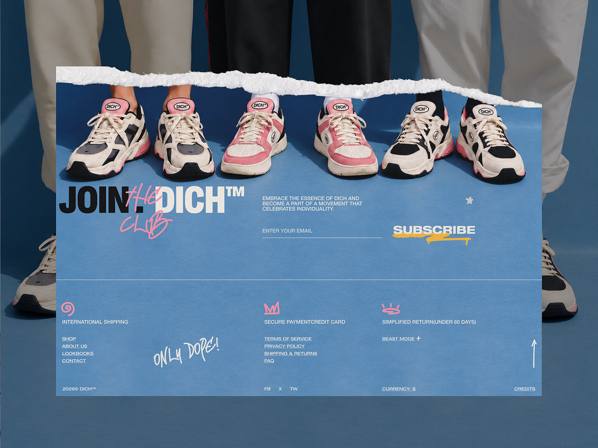 DICH™ Shoes // Ecommerce Website Vol.01 Image 3