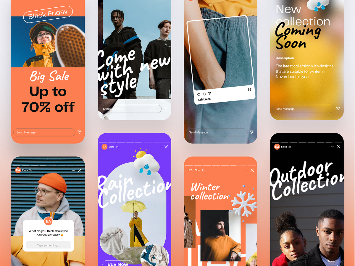 Fashion Instagram Stories - Exploration