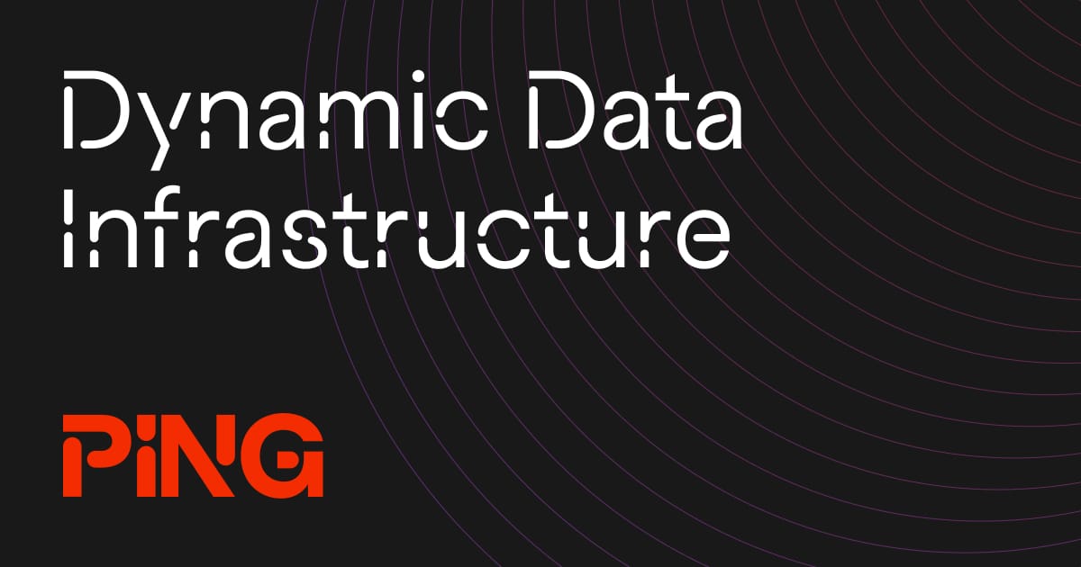 PING — Dynamic Data Infrastructure