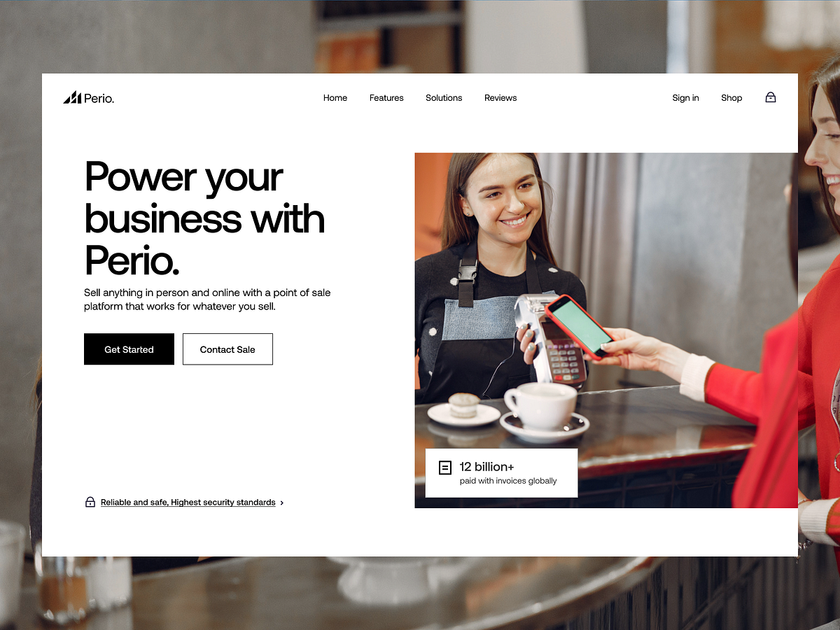 Perio Website Hero Exploration