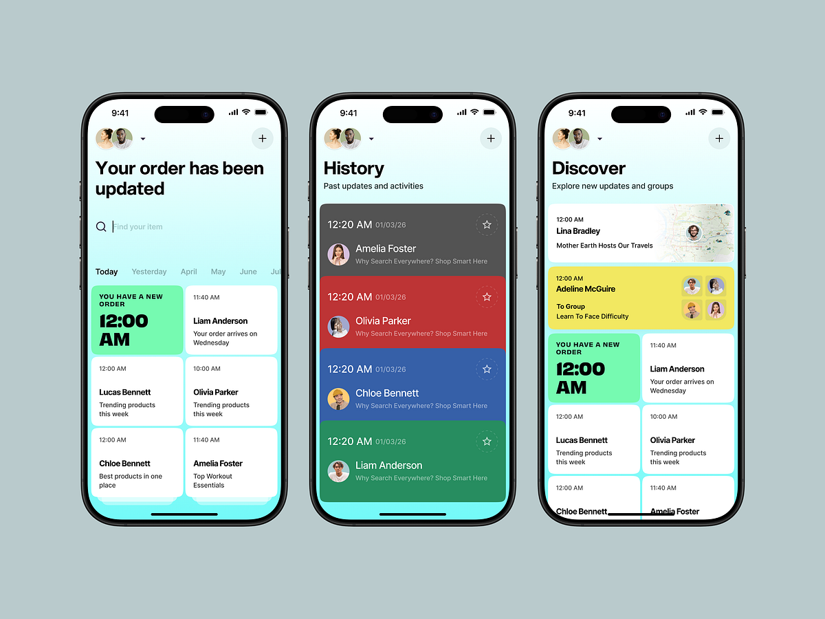 Order Tracking & Logistics UI