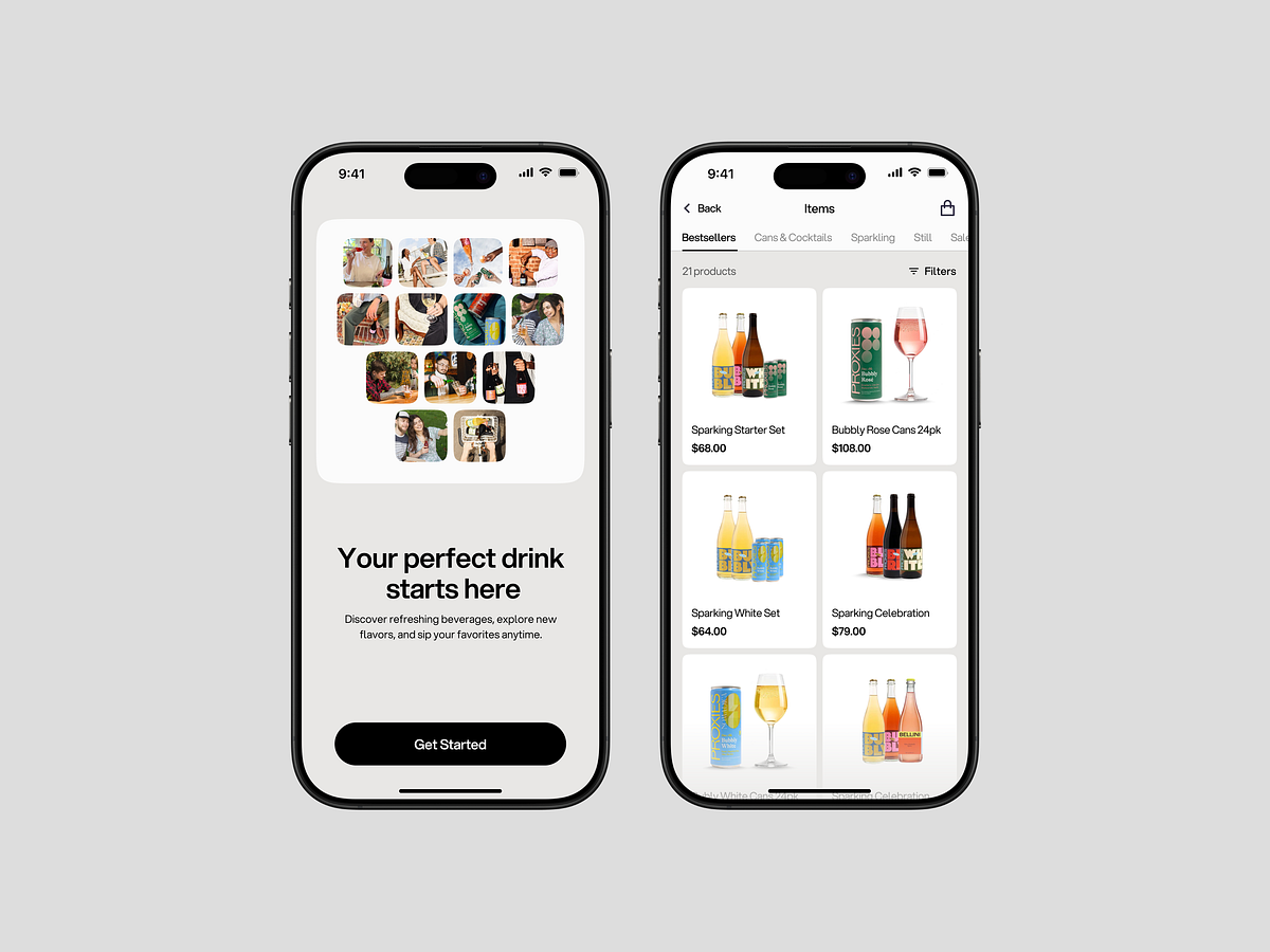 Beverage E-Commerce Mobile App