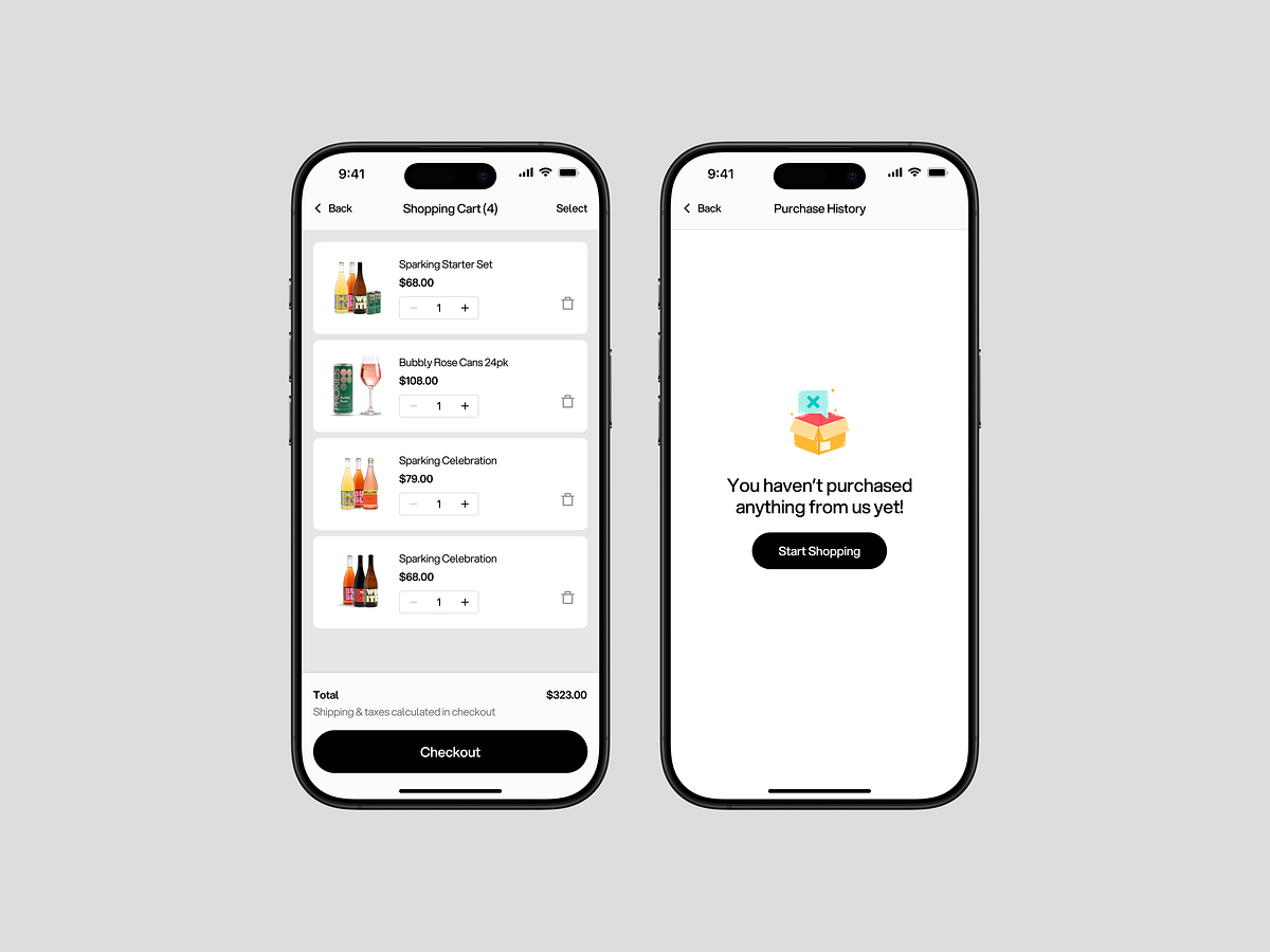 Beverage E-Commerce Mobile App