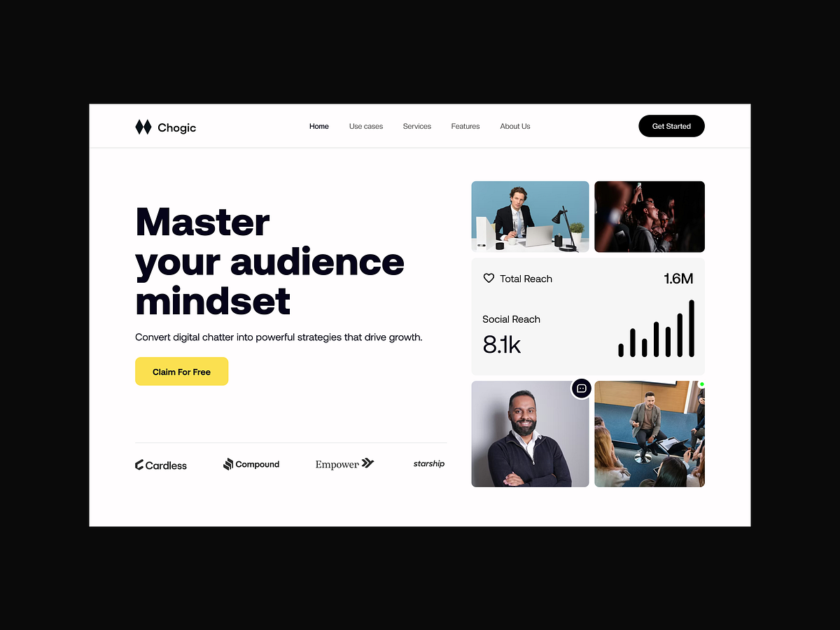 Marketing SaaS Landing Page