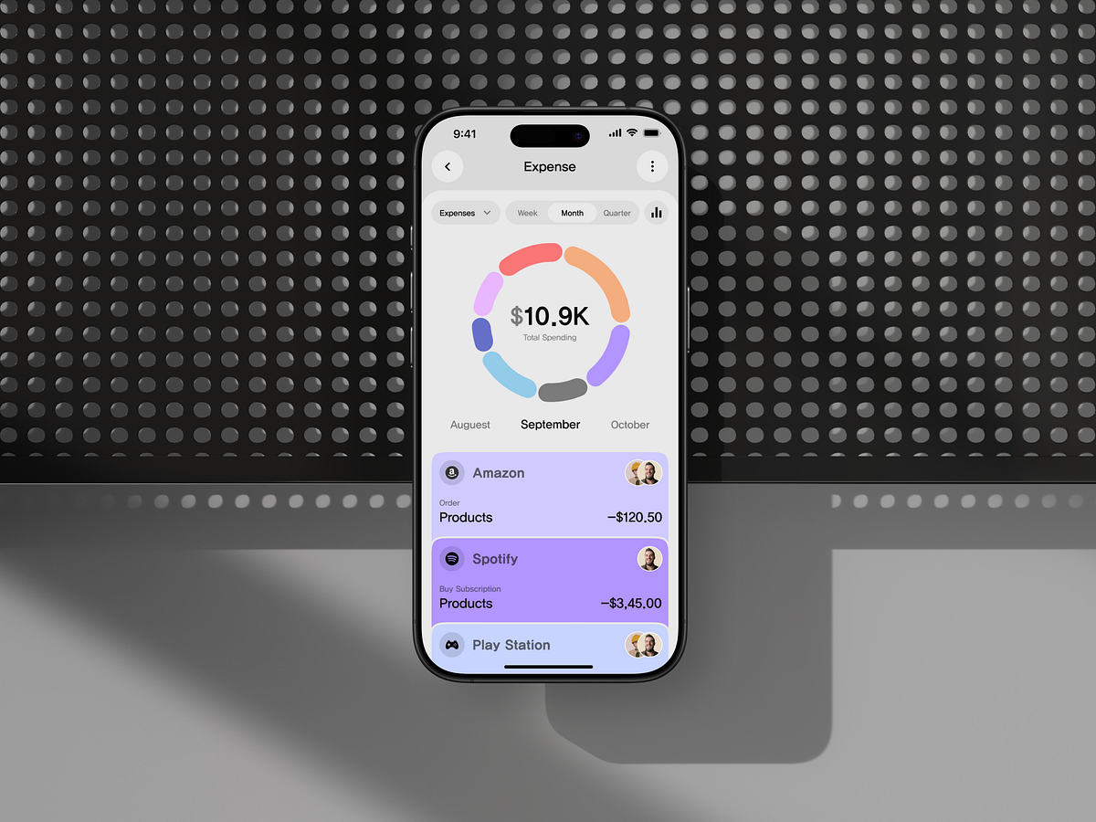 Finance Mobile App UI Image 2