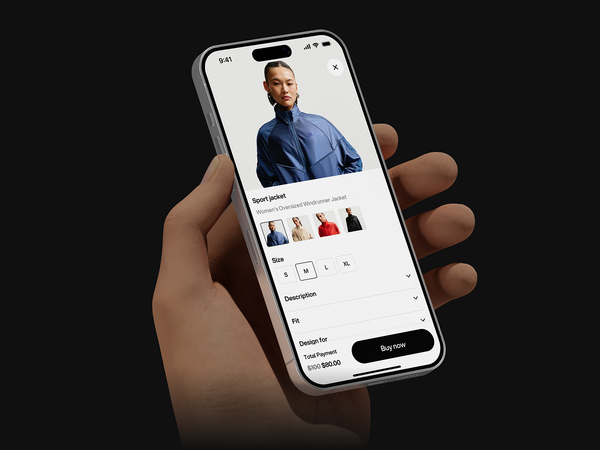 Veloura E-commerce App UI Image 1