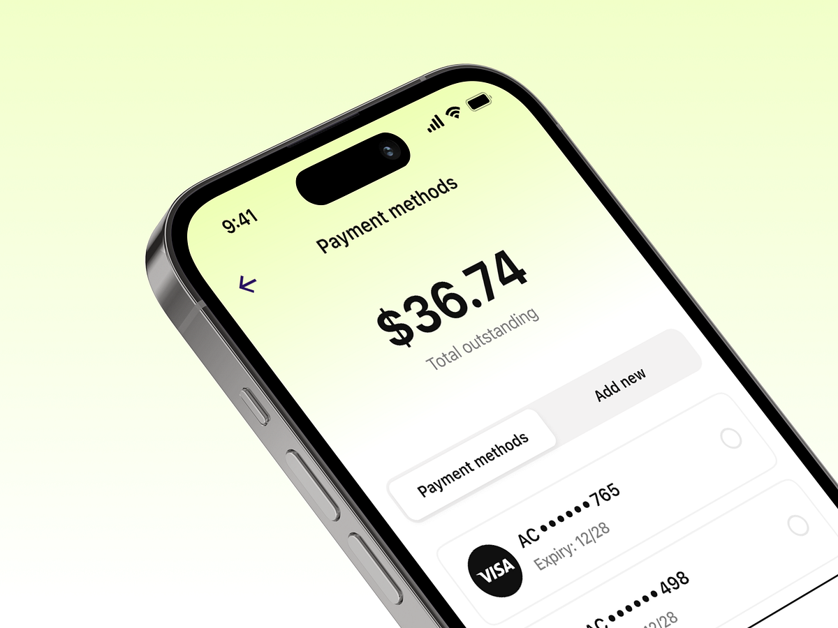 Flexpay Fintech App UI Image 1