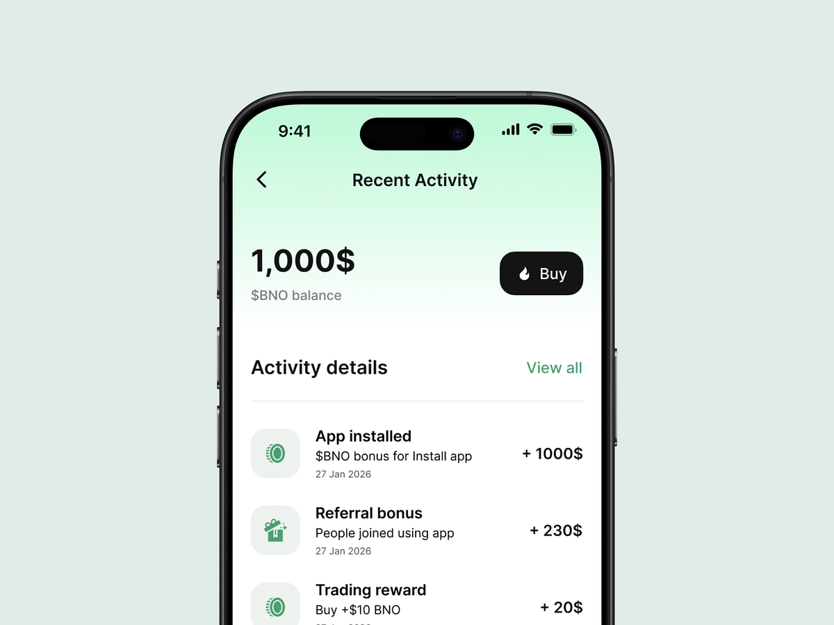 Bonzopay Crypto Wallet App Image 0