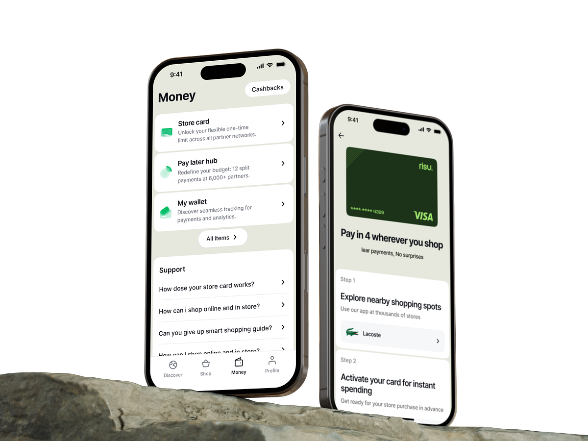 Shopverse Wallet App UI