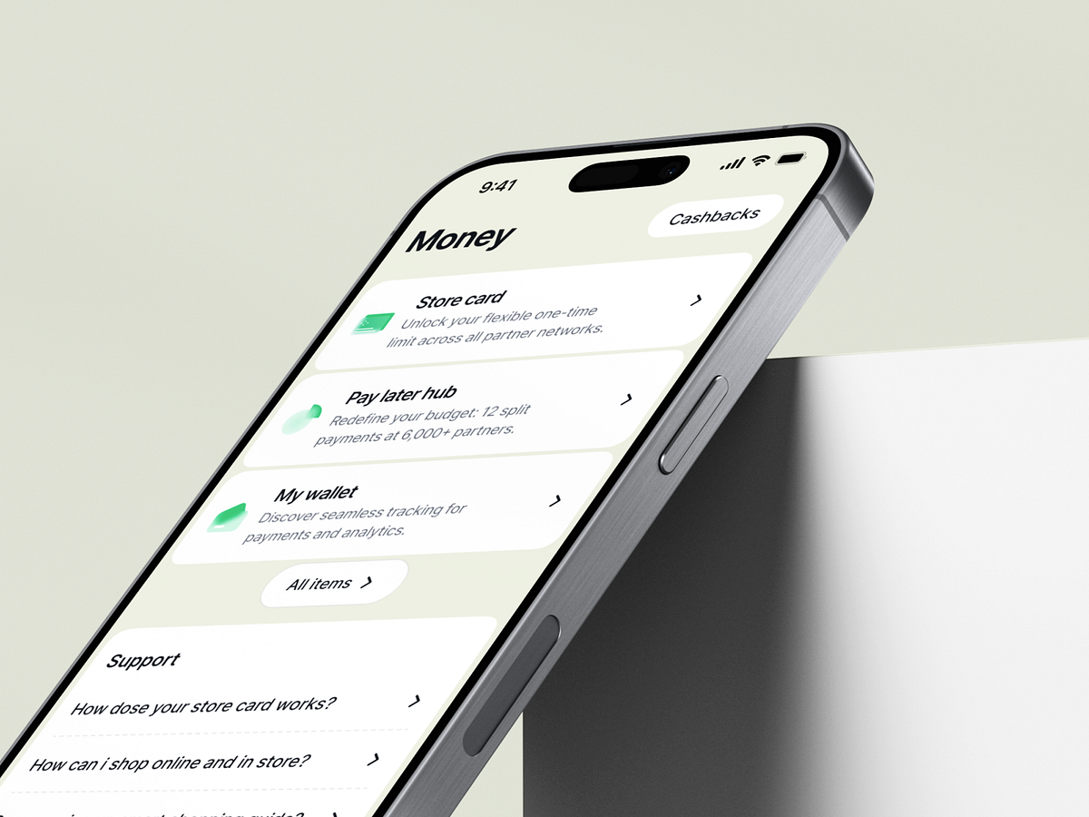 Shopverse Wallet App UI Image 1